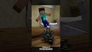 Noob vs Silverfish O minecraft animation minecraftmemes minecraftanimation minecraftshorts [upl. by Virgin]