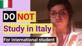 Why You should not come Italy to Study Study abroad in English [upl. by Merrick]