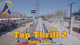 Top Thrill 2 POV from Cedar Point [upl. by Midian]