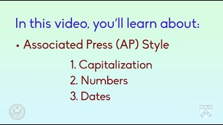 Writing Using Associated Press Style [upl. by Il]