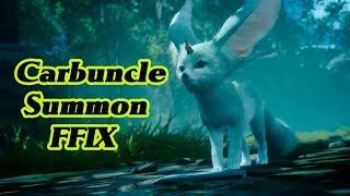 FINAL FANTASY IX  CARBUNCLE Summon [upl. by Brandes]