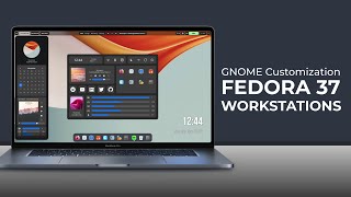 GNOME Desktop Customization  Fedora 37 Workstation [upl. by Tessa]