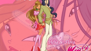 Winx club Flora and Helia Im in heaven when u kiss me [upl. by Anaeda551]