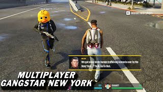 MULTIPLAYER ONLINE  PLAYING WITH RANDOM PLAYER  GANGSTAR NEW YORK [upl. by Yrrag]