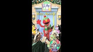 Elmos World Happy Holidays 2002 VHS Full Screen [upl. by Ahsinwad]