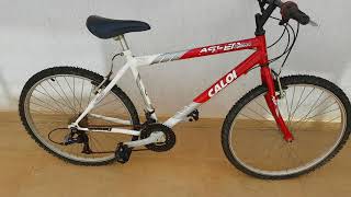 Bicicleta Mountain Bike Caloi Aspen Extra BrancaVermelha 21 Marchas  Parte 13 [upl. by Bernardo546]