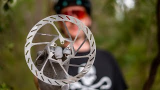 Pushys amp Revolution MTB Review SRAM HS2 Rotor Upgrade [upl. by Endys]