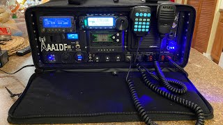 Amateur Radio Go Kit Demo [upl. by Wun]