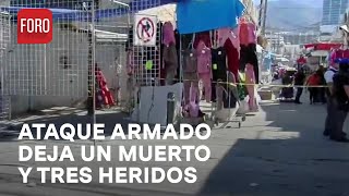 Balacera en Monterrey Esto sabemos del ataque armado que dejó 1 muerto y 3 heridos  A las Tres [upl. by Rego]