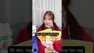 Lừa đảo kiểu này nhiều lắm nha mukbangdrama haihuoc giaitri tiktok thichreview funny [upl. by Esinek]