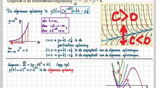 vwo D GampR 12e ed 154 A Lineaire differentiaalvergelijkingen van de eerste orde 22 Op 1216 c1 [upl. by Yecaw368]