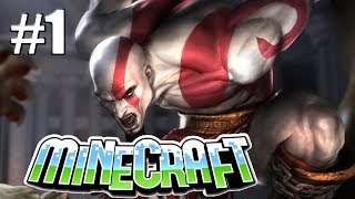 GOD of WAR  MINECRAFT  Part 1 W Blitzwinger Adventure HD [upl. by Eillehs775]