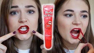 Berrisom PeelOff Lip Tint Review [upl. by Ferne172]