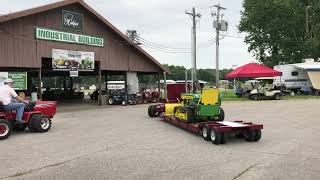 Mini semi truck and lowboy trailer [upl. by Ashlie]