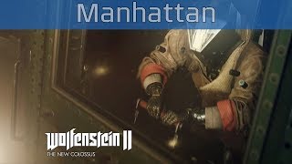 Wolfenstein II The New Colossus  Manhattan Walkthrough HD 1080P [upl. by Kirit]