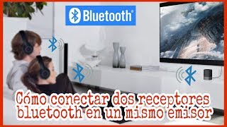 CÓMO CONECTAR DOS ALTAVOCES BLUETOOTH EN EL MISMO REPRODUCTOR [upl. by Enitselec]