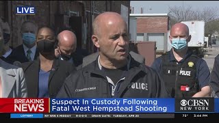 Suspect In Custody After Deadly Stop amp Shop Shooting In West Hempstead [upl. by Marchese537]