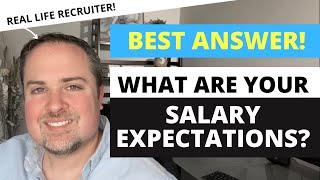 What Are Your Salary Expectations  Best Answers [upl. by Iren141]