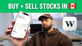 How to Buy and Sell Stocks in Canada  WealthSimple Trade Tutorial [upl. by Atilal]