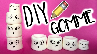 DIY  GOMME AVEC 2 INGRÉDIENTS [upl. by Wincer]