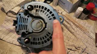 How to repair a Nanni 12V alternator [upl. by Esiocnarf552]