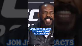 Jon Jones reacts to getting glazed [upl. by Tiena648]