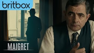 Maigret Sets A Trap  Rowan Atkinson stars as Maigret  BritBox [upl. by Asseram5]