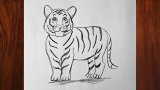 How to Draw a TIGER [upl. by Natelson]