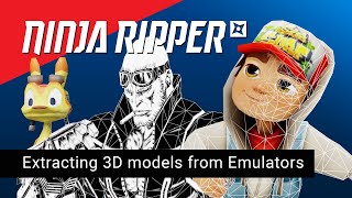 Ninja Ripper 202 Extracting textures and 3D models from Emulators Dolphin PPSSPP Android [upl. by Atirhs]