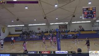 HerreidSelby Area Wolverines vs Potter County Battlers VB [upl. by Archibald509]