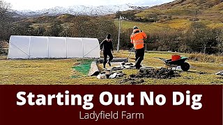 LADYFIELD FARM  Can You Dig It Starting our No Dig adventure [upl. by Jona594]