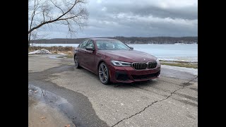 2021 BMW M550i xDrive Comprehensive In Car Review Brilliantly Balancing Luxury and Sport [upl. by Anora]