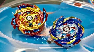 ASAHI BROS LIMIT BREAK  Hyperion Burn ChoXc X VS Helios Volcano OuZn Z  Beyblade Burst [upl. by Aneehsyt610]