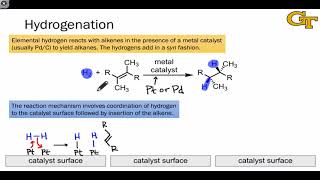 2502 Hydrogenation of Alkenes [upl. by Knick]