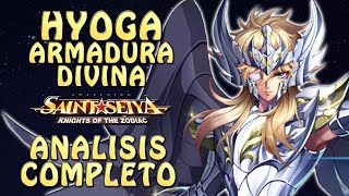 HYOGA ARMADURA DIVINA ANALISIS COMPLETO CON DEMOSTRACION Saint Seiya Awakening [upl. by Htaek]