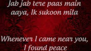 Jab Jab tere paas mein Aaya Murder 2 lyrics [upl. by Itisahc]