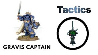 Captain in Gravis Armour Rules Review  Tactics  New Space Marine Codex Strategy Guide [upl. by Bandur]