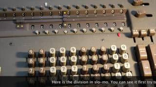 Divide by Zero on the Friden STW10 Mechanical Calculator [upl. by Domini77]