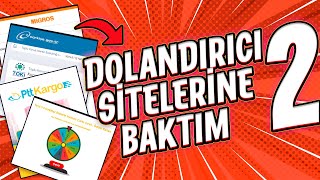 DOLANDIRICI SİTELERİNE BAKTIM 2 quotKopya Sitelerle Oltalamaquot [upl. by Anderer891]