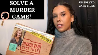 UNSOLVED CASE FILES MYSTERY MURDER GAME HARMONY ASHCROFT CASE lets play [upl. by Releyks]