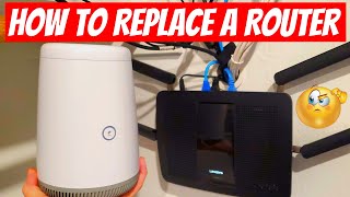 WIRELESS ROUTER REPLACE  HOW TO [upl. by Enileqcaj]