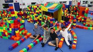 SUPER FUN GIANT FOAM PIT HOUSE [upl. by Dickson321]