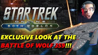 EXCLUSIVE FIRST LOOK AT THE BATTLE OF WOLF 359  BOTH WORLDS  STAR TREK ONLINE [upl. by Wrennie]