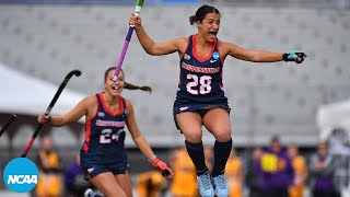 Shippensburg wins 2021 DII field hockey championship  Highlights [upl. by Onirefez]