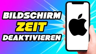 Wie kann man iPhone Bildschirmzeit deaktivieren ohne Code EASY [upl. by Lecrad592]