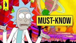 RICK amp MORTYs MustKnow References – Wisecrack Edition [upl. by Innavoj]