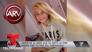 Niña de 12 años se suicida tras sufrir bullying  Al Rojo Vivo  Telemundo [upl. by Sibilla]