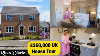 105 New Home Tour UK🇬🇧 2021  £260000 House Tour  4 Bed Room Detached House in Yorkshire [upl. by Sancho969]