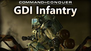 GDI Infantry  Command and Conquer  Tiberium Lore [upl. by Allianora]