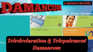 Télédéclaration amp télépaiement Damancom [upl. by Yellat782]